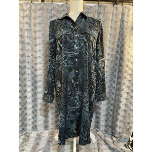 Ann Taylor Loft Button Up Front Shirt Dress